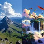 Before-And-After Examples Of Images Produced By Generative Ai Tools.