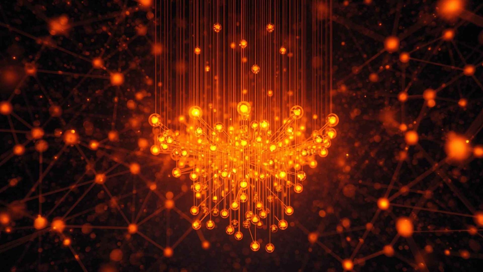 Abstract representation of Emerging Tech, Future Technology, Tech Trends, and Innovation in Quantum Computing.