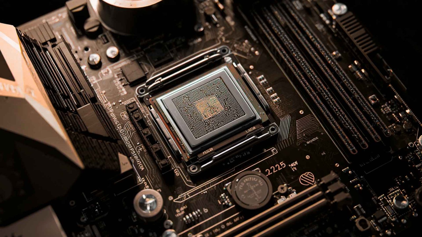 Motherboard and CPU components for Tech Reviews, Computer Hardware, Software Tools, and Operating Systems.