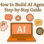 How to build AI agent for FREE from scratch step by step guide illustration