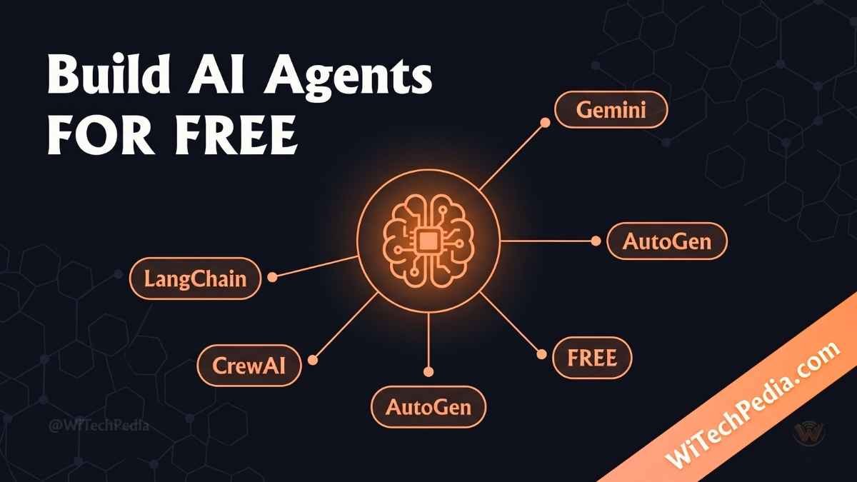 How to build AI agents for free using open-source tools like LangChain, CrewAI, and AutoGen