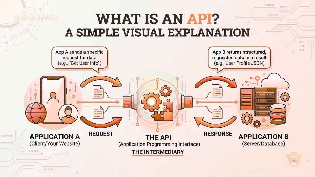 What Is Api Explained With Simple Diagram For Beginners