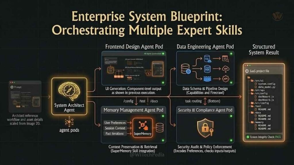 Enterprise System Blueprint using Claude skills
